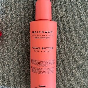 Meltoway Guava Butter Face & Body Cream - Coral Bottle